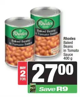 Spar Rhodes Baked Beans in Tomato Sauce offer