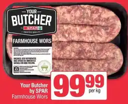 Spar Your Butcher by SPAR Farmhouse Wors offer