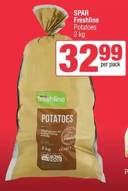 Spar Freshline Potatoes offer