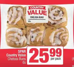 Spar Country Value Chelsea Buns offer