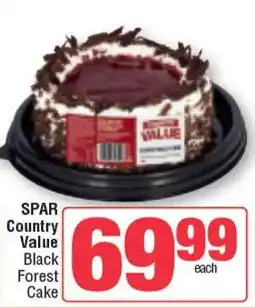 Spar SPAR Country Value Black Forest Cake offer