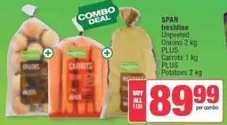 Spar SPAR freshline Unpeeled Onions offer
