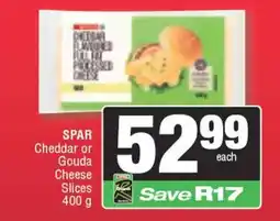 Spar SPAR Cheddar or Gouda Cheese Slices offer