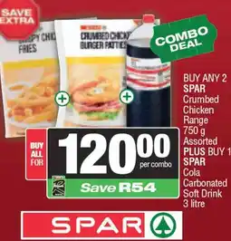 Spar SPAR Crumbed Chicken Range Assorted offer