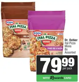 Spar Dr. Oetker Ital Pizza Minis Assorted offer
