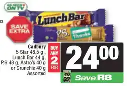Spar Cadbury Assorted offer