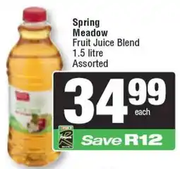 Spar Spring Meadow Fruit Juice Blend Assorted offer