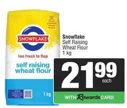 Spar Snowflake Self Raising Wheat Flour offer