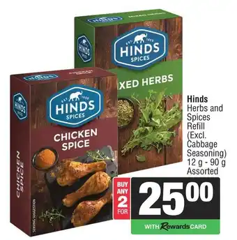 Hinds Spices Assorted