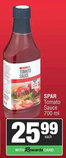 Spar SPAR Tomato Sauce offer