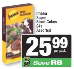 Spar Imana Super Stock Cubes Assorted offer