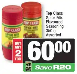 Spar Top Class Spice Mix Flavoured Seasoning Assorted offer