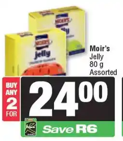 Spar Moir's Jelly Assorted offer