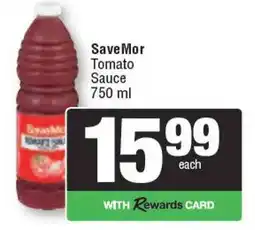 Spar SaveMor Tomato Sauce offer