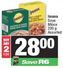 Spar Imana Soya Mince Assorted offer