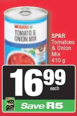 Spar SPAR Tomato & Onion Mix offer