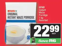Spar SPAR Original Instant Maize Porridge Assorted offer