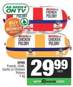 Spar SPAR French Polony offer