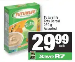 Spar Futurelife Tots Cereal Assorted offer