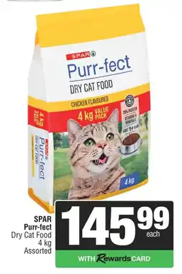 Spar SPAR Purr-fect Dry Cat Food Assorted offer