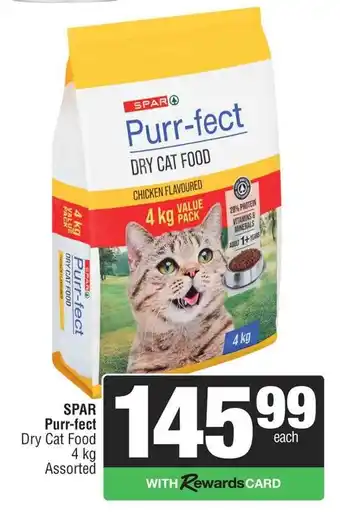 SPAR Purr-fect Dry Cat Food Assorted