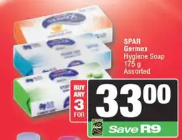 Spar SPAR Germex Hygiene Soap Assorted offer