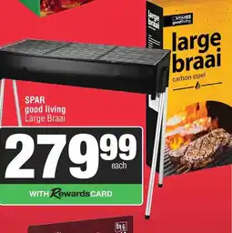 Spar SPAR good living Large Braai offer