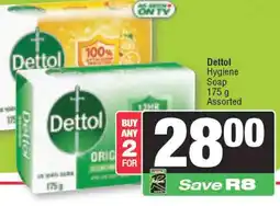 Spar Dettol Hygiene Soap Assorted offer