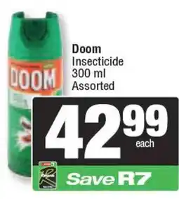 Spar Doom Insecticide Assorted offer