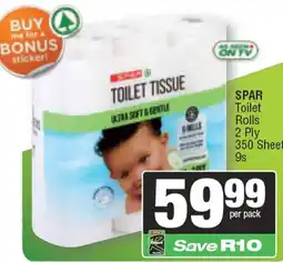 Spar SPAR Toilet Tissue offer