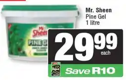 Spar Mr. Sheen Pine Gel offer