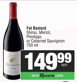 Spar Fat Bastard Shiraz offer