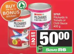 Spar SPAR Pilchards in Tomato Sauce offer