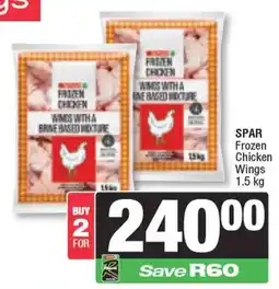 Spar SPAR Frozen Chicken Wings offer