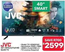 Pick n Pay Hypermarket JVC 40" (101cm) Full HD QLED TV offer