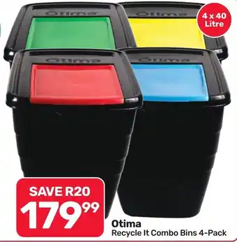Otima Recycle It Combo Bins