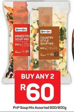 Pick n Pay Hypermarket PnP Soup Mix Assorted offer