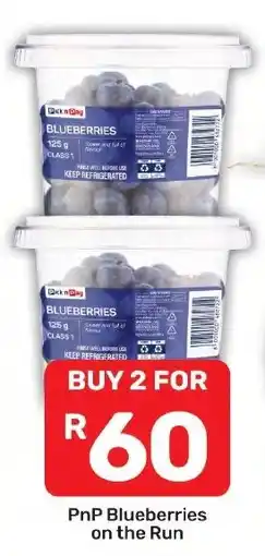 Pick n Pay Hypermarket PnP Blueberries on the Run offer
