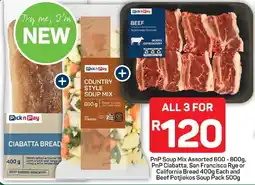 Pick n Pay Hypermarket PnP Soup Mix Assorted offer