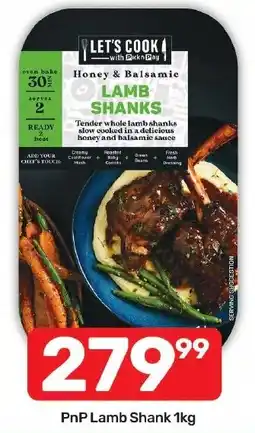 Pick n Pay Hypermarket LET'S COOK Honey & Balsamic LAMB SHANKS offer