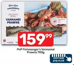 Pick n Pay Hypermarket PnP Fishmonger's Vannamei Prawns offer