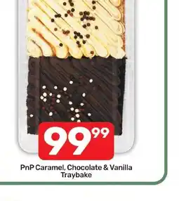 Pick n Pay Hypermarket PnP Caramel, Chocolate & Vanilla Traybake offer