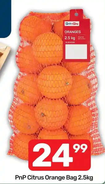 Pick n Pay Hypermarket PnP Citrus Orange Bag offer