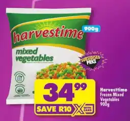 Shoprite Harvestime mixed vegetables offer