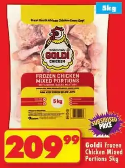Shoprite Goldi Frozen Chicken Mixed Portions offer