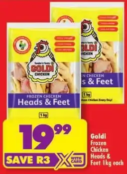 Shoprite Goldi Chicken Heads & Feet offer