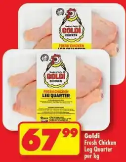 Shoprite Goldi Fresh Chicken Leg Quarter offer