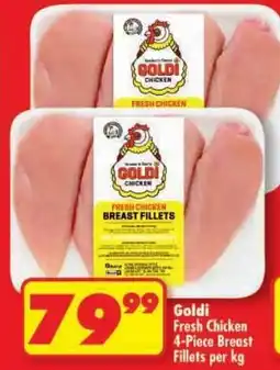 Shoprite Goldi Fresh Chicken Breast Fillets offer