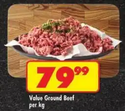 Shoprite Value Ground Beef offer