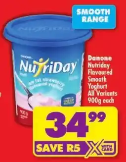 Shoprite Danone NutriDay Smooth Yoghurt offer